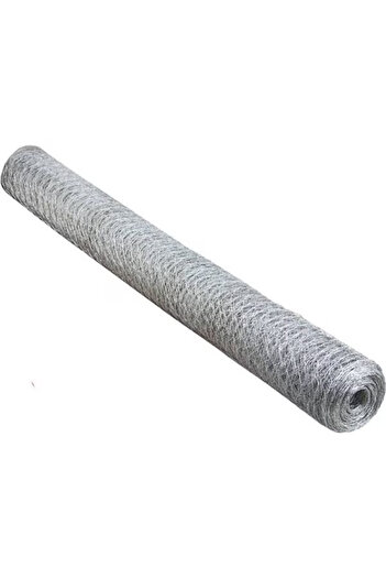 flores Rabitz mesh made of galvanized wire 0.53 mm thick, 1 m wide, 50 m long