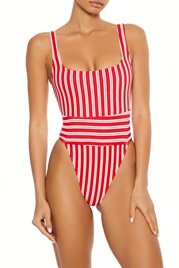 Forever 21 Çizgili Mayo