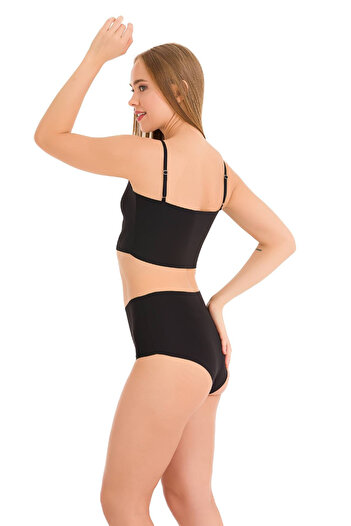 Newlilla 308 High Waist Women's Seamless Laser Bato Panties