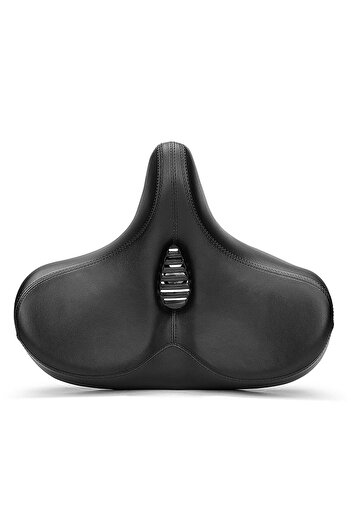 Asroya Bicycle Ultra Wide Comfortable Soft Spring Saddle Seat Bike Seat Saddle 32X28