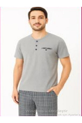 Erdem Men's Summer Pajama Suit Dfnyzl