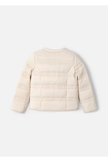 MAYORAL Girl's Lightweight Padded Windbreaker Cream