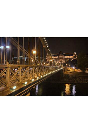 media Photo wallpaper Bridge over the Danube, 250 x 200 cm