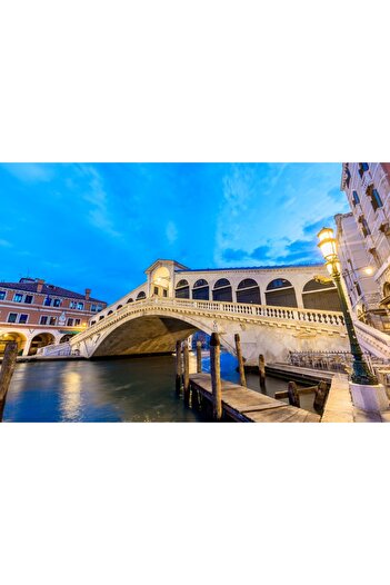 media Self-adhesive and washable wall mural City95 Rialto Bridge Venice, 270 x 200 cm