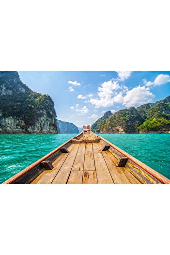 media Photo wallpaper Natura152 By boat through Thailand, 250 x 200 cm