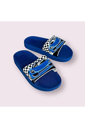 GEZER Boy's Light Sole Beach Pool Daily Slippers