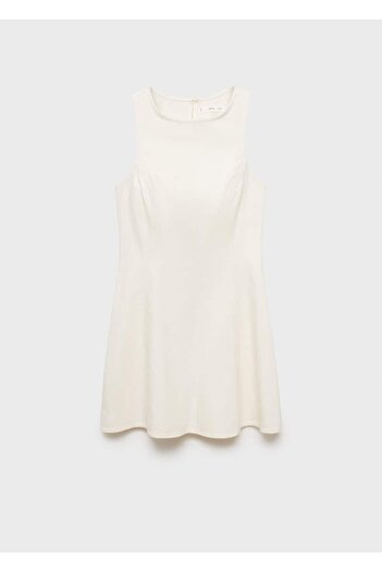 MANGO Woman Evaze denim elbise