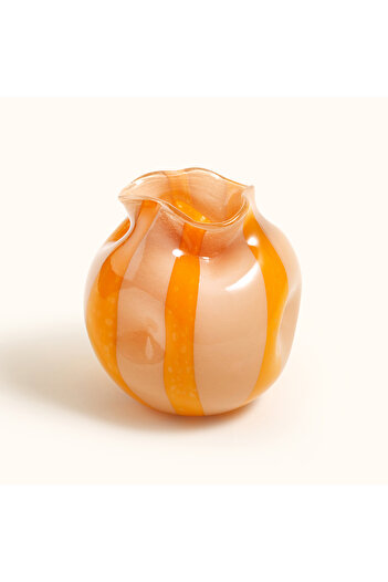 Zsa Zsa Zsu Macau Glass Vase 20 cm Yellow