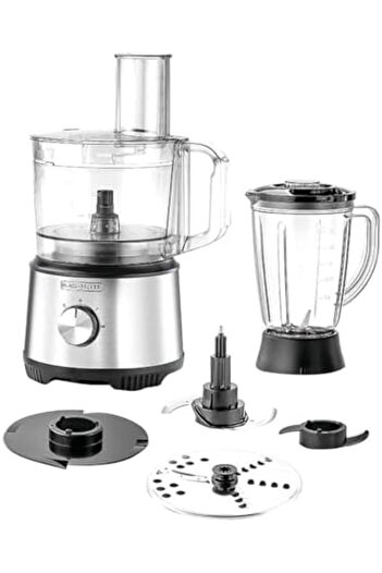 Blackdekor Black & Decker FX825 Food Processor - 800 Watt - 24 Functions - Official 2 Years Warranty