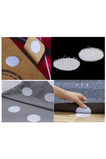 SyaMAG Set 8 adhesive pads for carpet fixing, diameter 4.5 cm