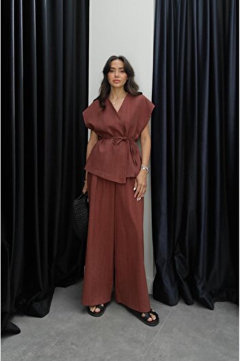Havoş Tile Sonya Vest Pants Set