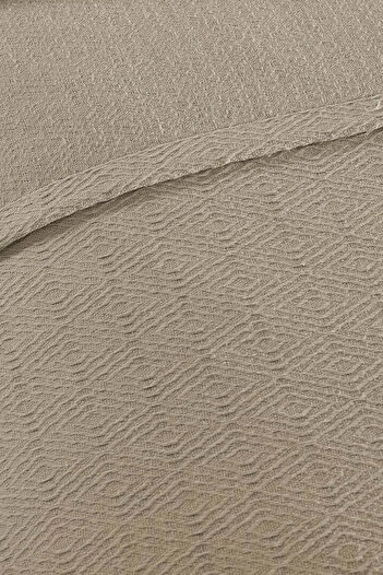 Cottonest Reno Pattern Double Bed Cover Lux & Pi̇ke 200 X 230 100% Cotton