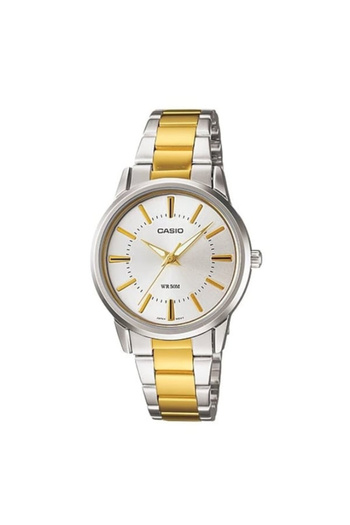 Casio CASIO Women's Analog White Dial Watch - LTP-1303SG-7A