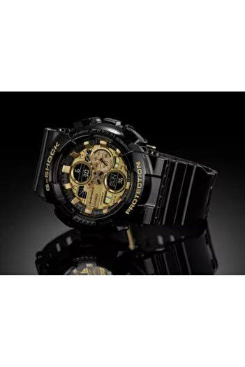 G-SHOCK Men's Analog-Digital Gold Dial Watch - GA-140GB-1A1DR
