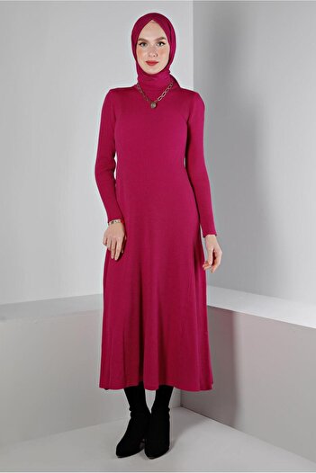 Alvina FITTED BASIC KNIT DRESS 43202