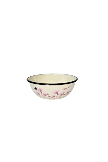 HAPPY COOKING Enamel bowl 0.6 l Magnolia