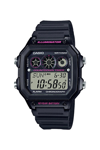 Casio CASIO Men's Digital Grey Dial Watch - AE-1300WH-1A2