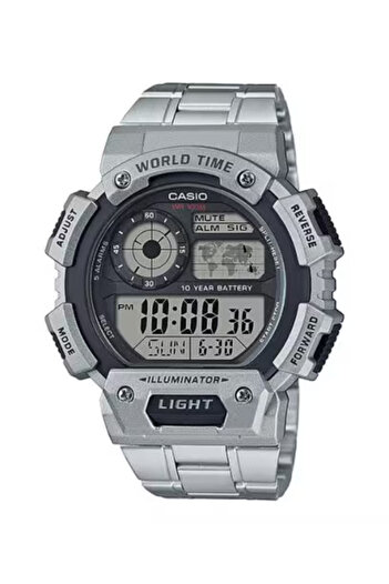 Casio CASIO Men's Digital Grey Dial Watch - AE-1400WHD-1A