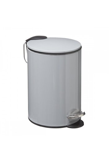 5FIVE Jaune Gri waste bin, metallic, 3 liters, 17 x 25 cm