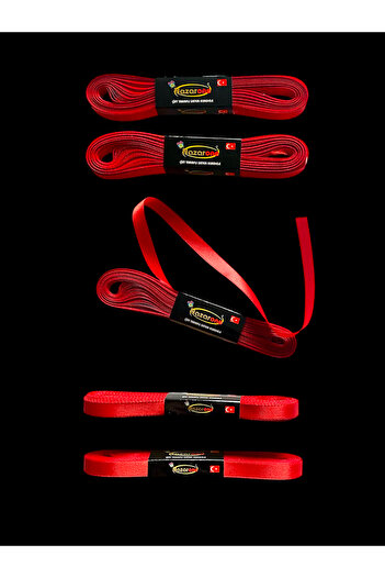 Morpheus Home Red Satin Ribbon 1 cm 10 Meters, Gift Decoration, Bundle, Dowry, Special Occasion Ribbon