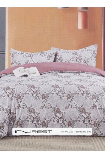 INREST Secret Duvet Cover Set (Without Filling) Microfiber 100% King Size 230x250 cm - 3 Pcs