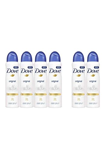 Dove 6-Piece Antiperspirant Deodorant Set 150ml