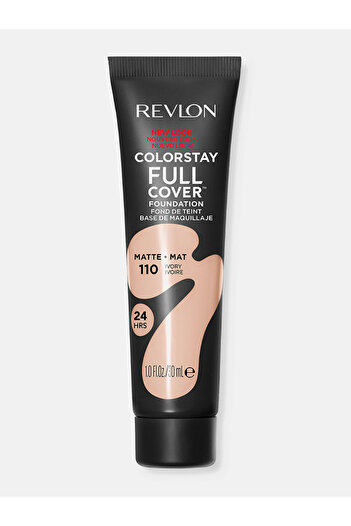 Revlon ColorStay Full Cover 24HR Foundation, 110 Ivory