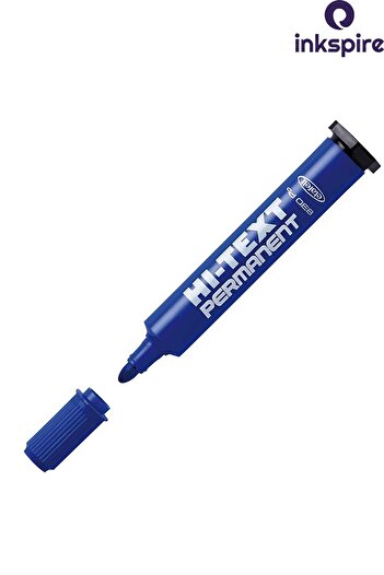 inkspire Round Tip Permanent Marker Pen 4Pcs Hi-Text Flat Tip Acetate Marker Marking Parcel Drawing Sack