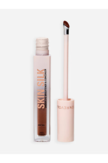Revolution Skin Silk Radiant Serum Under Eye Brightener Dark Deep Red