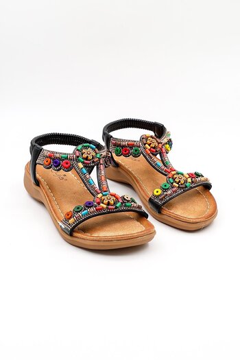 Guja Casual Women's Sandals Gj1501 by Black