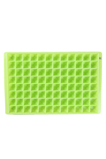 zola Ice mold, plastic, 96 cubes, 30.5x20x2 cm, green