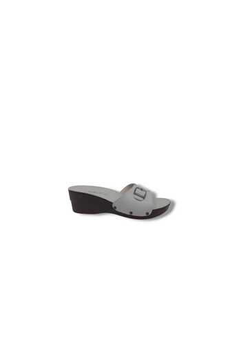 Zerhan Çalıkuşu 55204 Women's Cream Buckle Daily Use Slippers