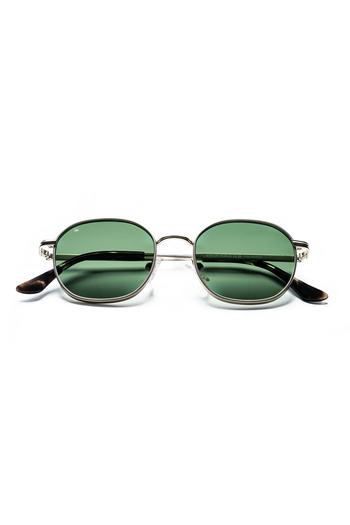 EYE OF HORUS Eoh4003 C2 Silver Metal Unisex Sunglasses