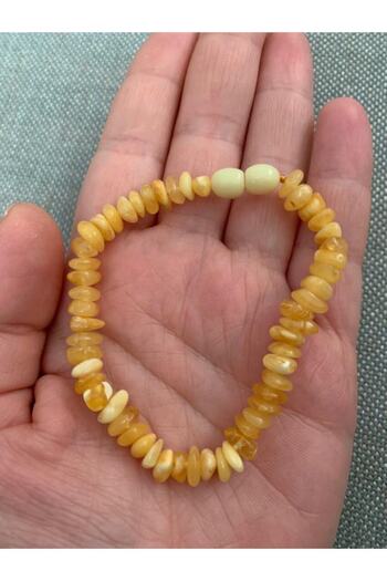 Tesbihci Efendi Drop Amber Adult Bracelet 18-19 Cm