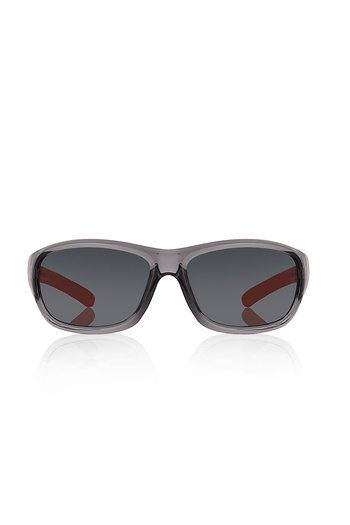 Kinary Children's Sunglasses Smoked Frame Orange Handle 4007