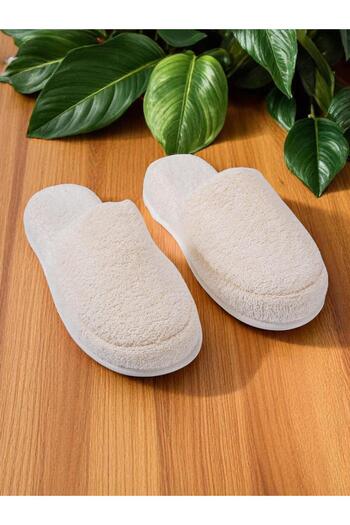 Ender Home Παντόφλες μπάνιου και σπιτιού CottonVerse – 100% βαμβακερή πετσέτα, αντιολισθητική χοντρή σόλα, υψηλή απορρόφηση νερού