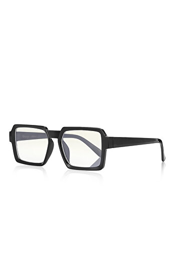 Kinary Sunglasses Black Transparent Lens 2041