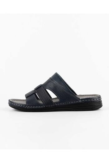 Tigerline Men's Sandals - Navy Blue - Comfort Supported Structure Stylish Design Soft Sole Suitable for Daily Use
