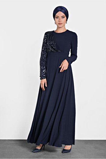 Alvina Pul Payet Detailed Evening Dress 4218