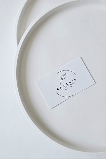 Home 25 cm Round Decorative Tray