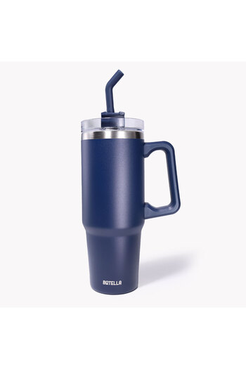 Botella Insulated Water Bottle Megaflask - Leakproof Stainless Steel, Sports & Outdoor 900ml, Blue