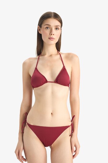 DeFacto Regular Fit Bikini Bottom-Fall in Love T3670Az25Sm
