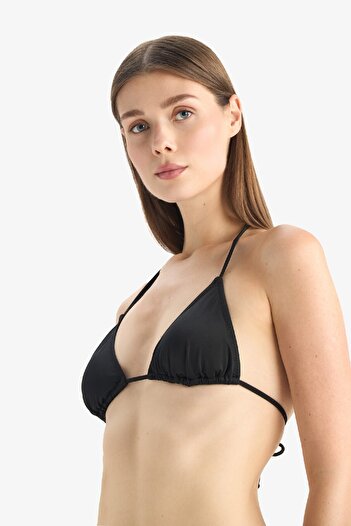 DeFacto Regular Fit Triangle Bikini Top-Fall in Love T3666Az25Sm