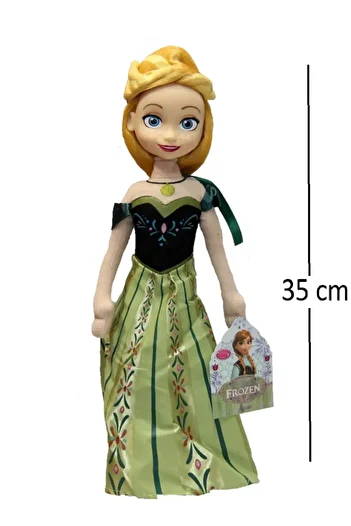 LRS STORE Frozen Themed High Quality Meat Headed Plush Doll Anna Toy 35 cm Girl Child Gift