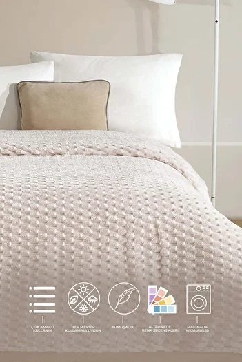 Elart Blanket Cream - Star Double