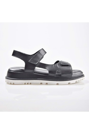 Venüs 25470014 Women's Genuine Leather Orthopedic Sandals