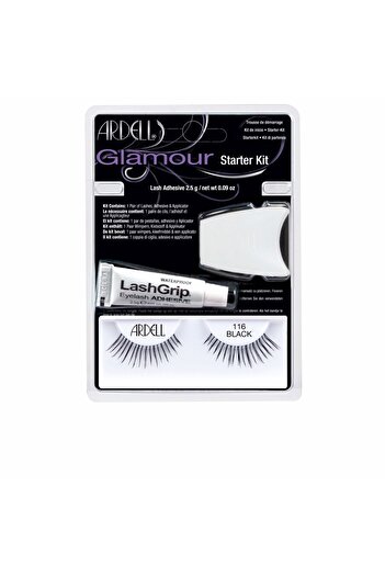 Ardell Glamour-Starter-Set Nr. 101 Demi Black, 3 Stück