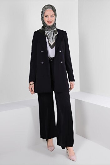 Alvina SPANISH LEG CLASSIC DOUBLE TROUSERS SUIT 30325