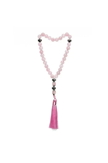 Universal Rosaries made of semi-precious stones Rose Quartz