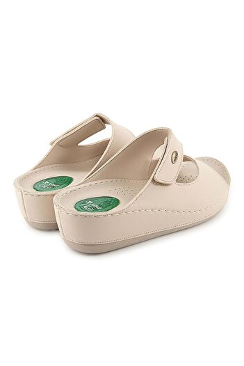 Muya Γυναικείες παντόφλες Anyar Anatomical Sole Gel Supported Heel Spur Four Seasons